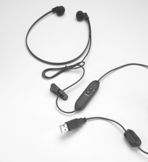 USB Transcription Headset